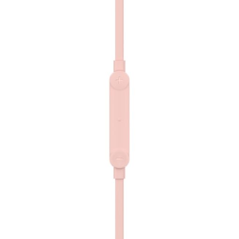 Belkin BELKIN SŁUCHAWKI PRZEWODOWE DOUSZNE USB-C, RÓŻOWE Belkin BELKIN SŁUCHAWKI PRZEWODOWE DOUSZNE USB-C, RÓŻOWE