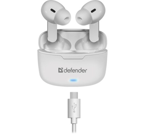 Defender DEFENDER SŁUCHAWKI BLUETOOTH TWINS 903 DOUSZNE BIAŁE 63903 Defender DEFENDER SŁUCHAWKI BLUETOOTH TWINS 903 DOUSZNE BIAŁE 63903