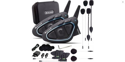 MIDLAND Interkom motocyklowy Midland BTX2 PRO S LR-TWIN na 2 kaski MIDLAND Interkom motocyklowy Midland BTX2 PRO S LR-TWIN na 2 kaski