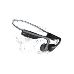 SHOKZ Słuchawki bezprzewodowe kostne Shokz OpenMove USB-C szare