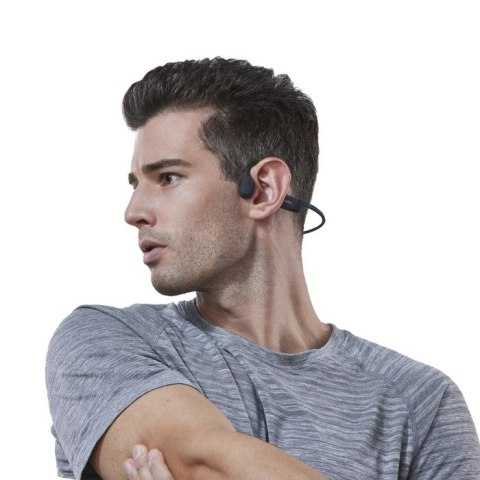 SHOKZ Słuchawki bezprzewodowe kostne Shokz OpenRun Mini USB-C czarne SHOKZ Słuchawki bezprzewodowe kostne Shokz OpenRun Mini USB-C czarne