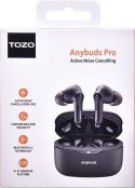 TOZO Słuchawki TWS TOZO Anybuds Pro Black
