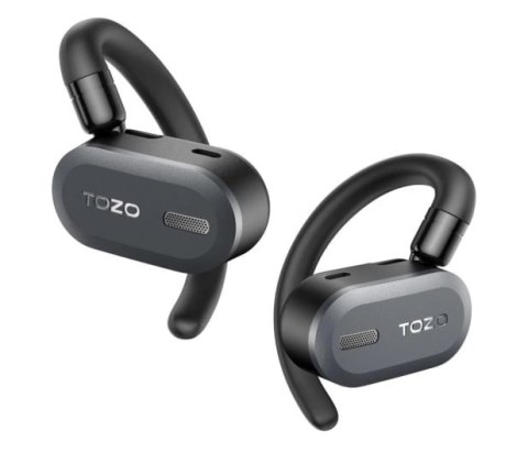 TOZO Słuchawki TWS TOZO Open Buds Black TOZO Słuchawki TWS TOZO Open Buds Black