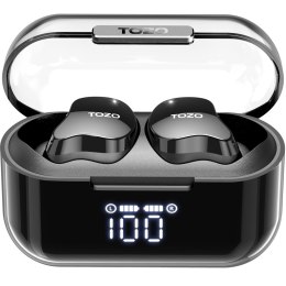 TOZO Słuchawki TWS TOZO T18 Crystal Buds Black