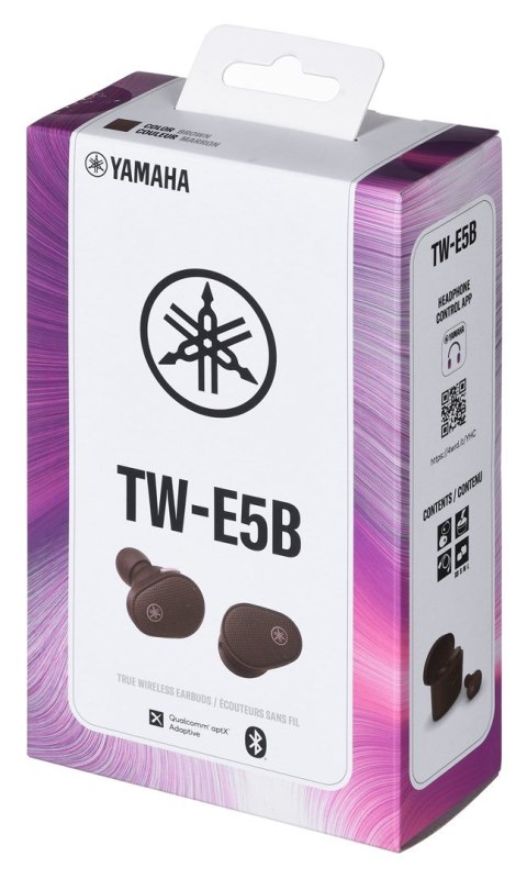 Yamaha Słuchawki bezprzewodowe douszne Yamaha TW-E5B brązowe (WYPRZEDAŻ) Yamaha Słuchawki bezprzewodowe douszne Yamaha TW-E5B brązowe (WYPRZEDAŻ)