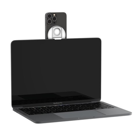 Belkin Uchwyt Belkin iPhone Mount with MagSafe for Mac Notebooks White Belkin Uchwyt Belkin iPhone Mount with MagSafe for Mac Notebooks White