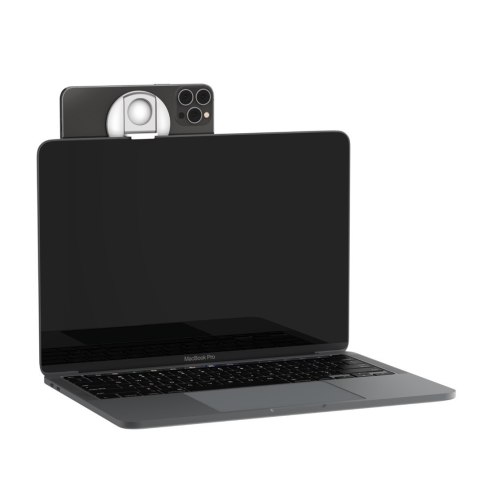 Belkin Uchwyt Belkin iPhone Mount with MagSafe for Mac Notebooks White Belkin Uchwyt Belkin iPhone Mount with MagSafe for Mac Notebooks White