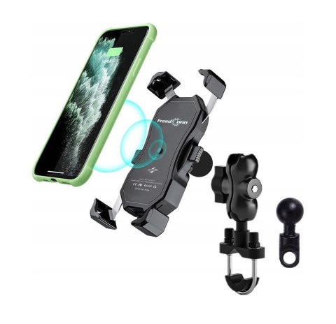 FreedConn Uchwyt na telefon i ładowarka indukcyjna FreedConn MC1W 15W + USB FreedConn Uchwyt na telefon i ładowarka indukcyjna FreedConn MC1W 15W + USB