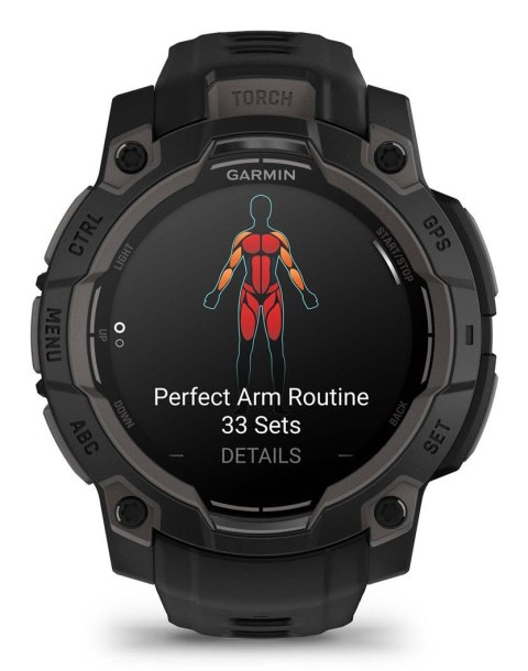 Garmin Smartwatch GARMIN Instinct 3 45mm Black Garmin Smartwatch GARMIN Instinct 3 45mm Black