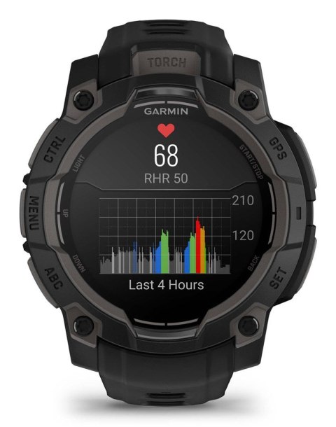 Garmin Smartwatch GARMIN Instinct 3 45mm Black Garmin Smartwatch GARMIN Instinct 3 45mm Black