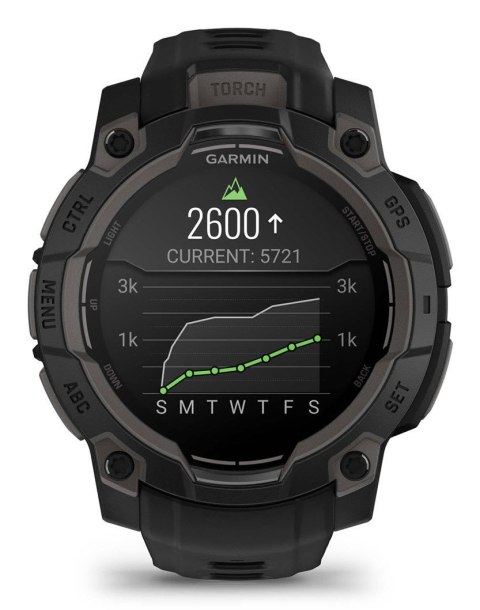Garmin Smartwatch GARMIN Instinct 3 45mm Black Garmin Smartwatch GARMIN Instinct 3 45mm Black