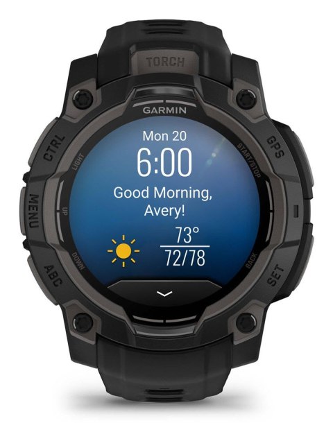 Garmin Smartwatch GARMIN Instinct 3 45mm Black Garmin Smartwatch GARMIN Instinct 3 45mm Black