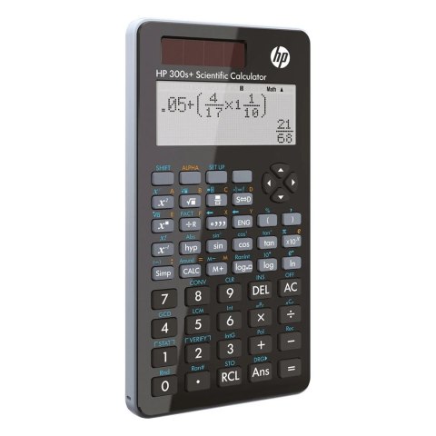 Hewlett-Packard HP Kalkulator naukowy biurowy HP 300SPLUS/INT BX, 315 funkcji, 155x84x20mm, czarny Hewlett-Packard HP Kalkulator naukowy biurowy HP 300SPLUS/INT BX, 315 funkcji, 155x84x20mm, czarny
