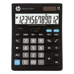 Hewlett-Packard Kalkulator biurowy HP OC 200 II/INT BX, 12-cyfr. wyświetlacz, 179x125x30mm, czarny