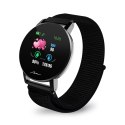 Media tech MEDIA-TECH SMARTBAND THAITI, MONITORING CIŚNIENIA KRWI, PULSU ORAZ INNYCH PARAMETRÓW, DWA PASKI NYLONOWE W ZESTAWIE MT871