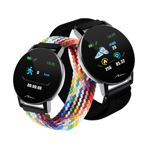 Media tech MEDIA-TECH SMARTBAND THAITI, MONITORING CIŚNIENIA KRWI, PULSU ORAZ INNYCH PARAMETRÓW, DWA PASKI NYLONOWE W ZESTAWIE MT871 Media tech MEDIA-TECH SMARTBAND THAITI, MONITORING CIŚNIENIA KRWI, PULSU ORAZ INNYCH PARAMETRÓW, DWA PASKI NYLONOWE W ZESTAWIE MT871