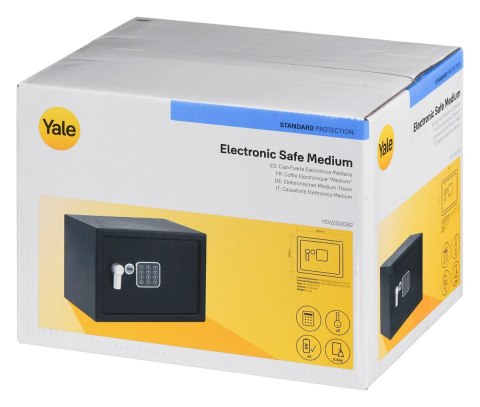 Yale Yale Medium Electronic Value Safe Sejf podstawowy YSV domowy Yale Yale Medium Electronic Value Safe Sejf podstawowy YSV domowy