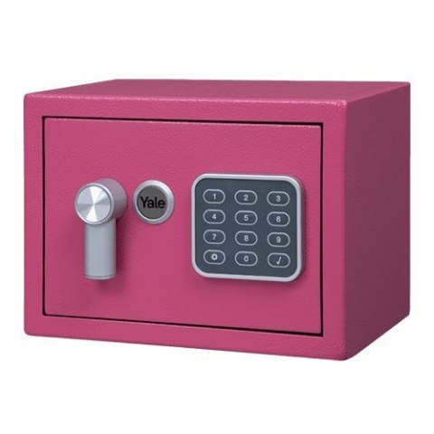 Yale Yale Mini Electronic Safe Pink Sejf podstawowy YSV mini różowy Yale Yale Mini Electronic Safe Pink Sejf podstawowy YSV mini różowy