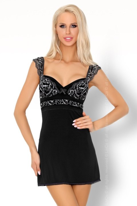 Koszulka Model Meredia Black - Livia Corsetti Fashion Koszulka Model Meredia Black - Livia Corsetti Fashion