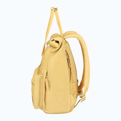 AMERICAN TOURISTER American Tourister Urban Groove Pastels Roll Top Backpack Pastel Yellow AMERICAN TOURISTER American Tourister Urban Groove Pastels Roll Top Backpack Pastel Yellow