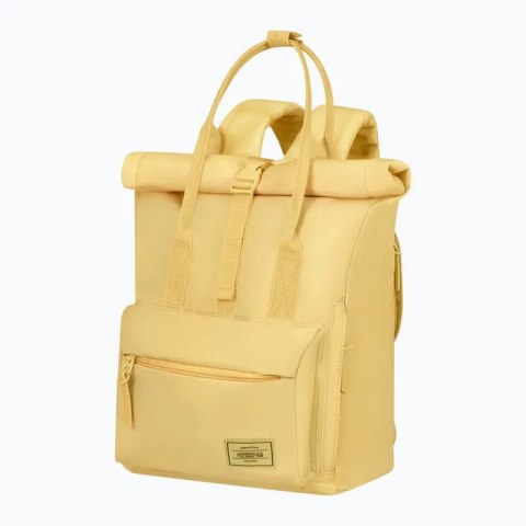 AMERICAN TOURISTER American Tourister Urban Groove Pastels Roll Top Backpack Pastel Yellow AMERICAN TOURISTER American Tourister Urban Groove Pastels Roll Top Backpack Pastel Yellow