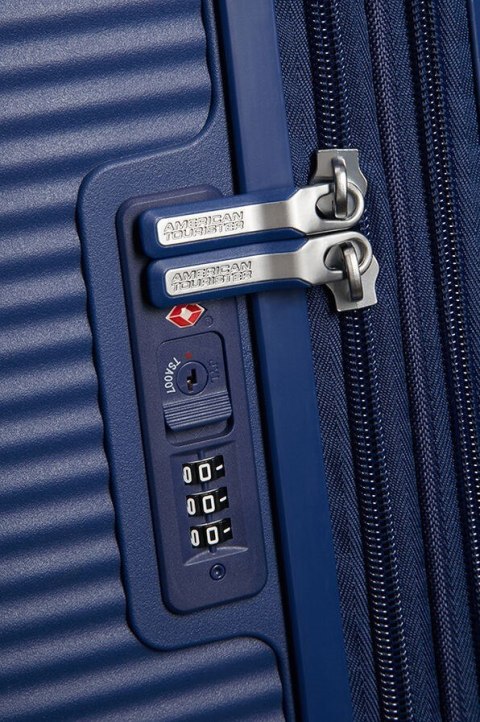 AMERICAN TOURISTER Soundbox walizka średnia American Tourister - midnight navy AMERICAN TOURISTER Soundbox walizka średnia American Tourister - midnight navy