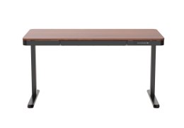 Activejet Biurko ACTIVEJET z elektryczną regulacją wysokości 140x70 ET119W-C czarny/orzech