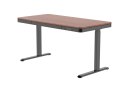 Activejet Biurko ACTIVEJET z elektryczną regulacją wysokości 140x70 ET119W-C czarny/orzech