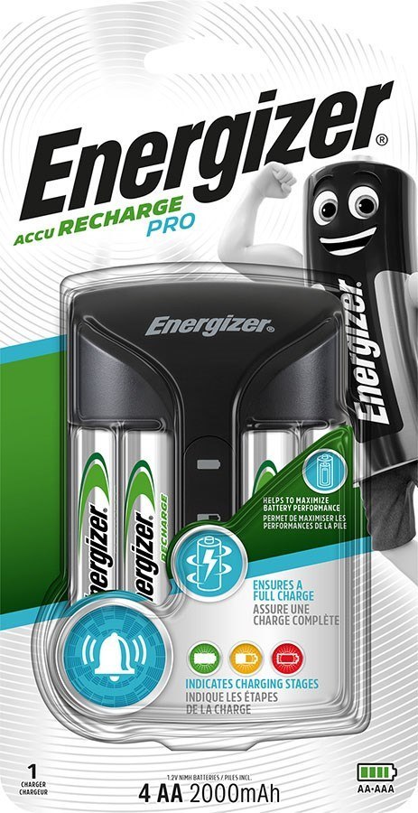 ENERGIZER ENERGIZER ŁADOWARKA PRO+4AA ACU HR6 POW+ 2000mAh