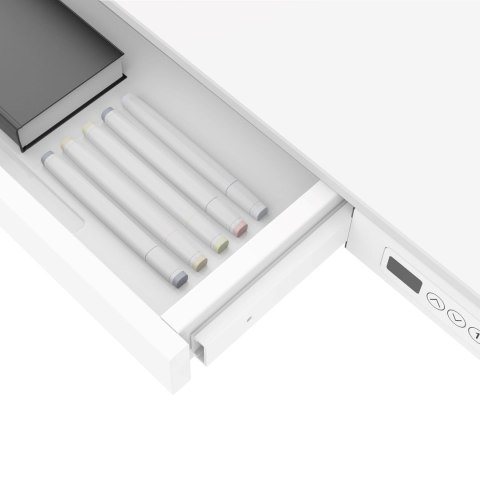 Tuckano Biurko TUCKANO z regulacją wysokości ET119W-C Biały Tuckano Biurko TUCKANO z regulacją wysokości ET119W-C Biały