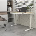 Tuckano Biurko TUCKANO z regulacją wysokości ET119W-C Biały/dąb