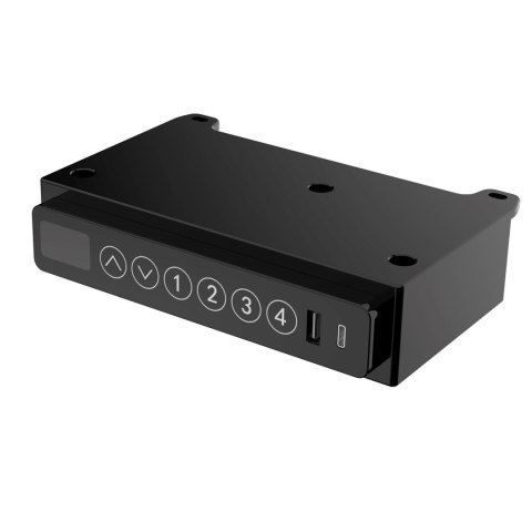 Tuckano Biurko TUCKANO z regulacją wysokości ET119W-C Czarny Tuckano Biurko TUCKANO z regulacją wysokości ET119W-C Czarny
