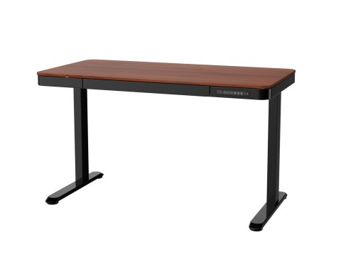 Tuckano Biurko TUCKANO z regulacją wysokości ET119W-C czarny/orzech