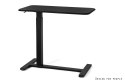 UNIQUE Biurko/Stolik z regulowaną wys. LAPTOP DESK czarny