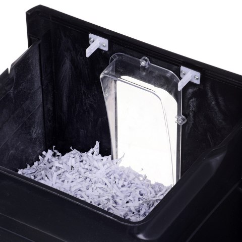 Activejet Niszczarka Activejet ASH-2502C, P-4, 28 l, ścinki 4x40 mm, czarna Activejet Niszczarka Activejet ASH-2502C, P-4, 28 l, ścinki 4x40 mm, czarna