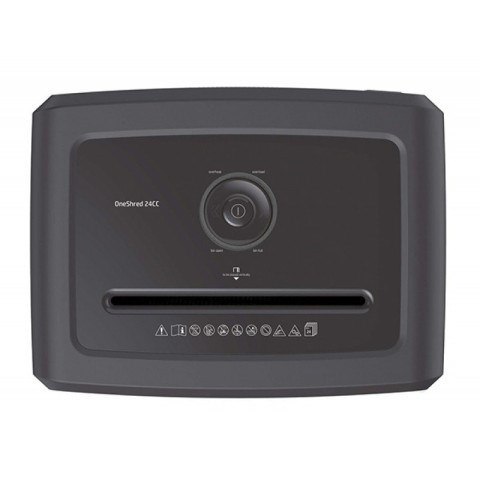Hewlett-Packard HP Niszczarka ONESHRED 24CC, ścinki, P-4, 24 kart., 30l, jasnoszara, HPN280724CCON-14. Hewlett-Packard HP Niszczarka ONESHRED 24CC, ścinki, P-4, 24 kart., 30l, jasnoszara, HPN280724CCON-14.