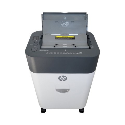 Hewlett-Packard HP Niszczarka ONESHRED Auto 100CC, biało-szara Hewlett-Packard HP Niszczarka ONESHRED Auto 100CC, biało-szara