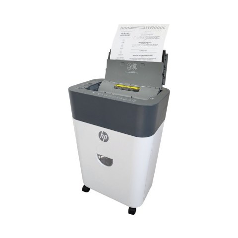 Hewlett-Packard HP Niszczarka ONESHRED Auto 100CC, biało-szara Hewlett-Packard HP Niszczarka ONESHRED Auto 100CC, biało-szara