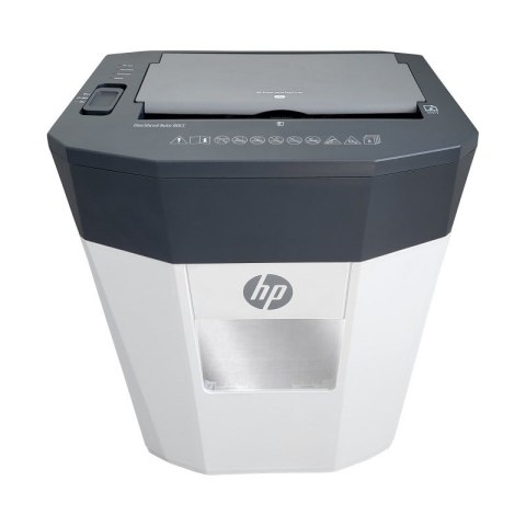 Hewlett-Packard HP Niszczarka ONESHRED Auto 80CC biało-szara Hewlett-Packard HP Niszczarka ONESHRED Auto 80CC biało-szara