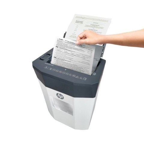 Hewlett-Packard HP Niszczarka ONESHRED Auto 80CC biało-szara Hewlett-Packard HP Niszczarka ONESHRED Auto 80CC biało-szara