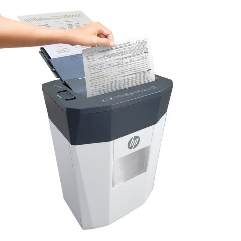 Hewlett-Packard HP Niszczarka ONESHRED Auto 80CC biało-szara Hewlett-Packard HP Niszczarka ONESHRED Auto 80CC biało-szara