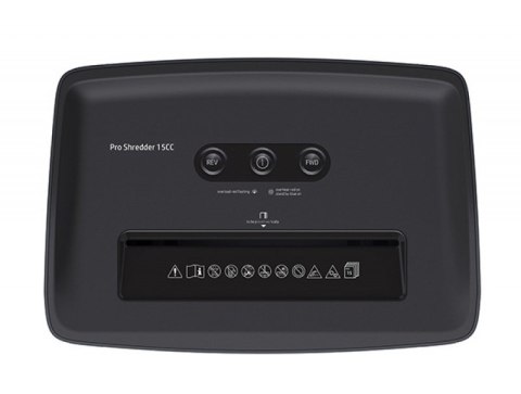 Hewlett-Packard HP Niszczarka PRO SHREDDER 15CC, 20L ciemnoszara Hewlett-Packard HP Niszczarka PRO SHREDDER 15CC, 20L ciemnoszara