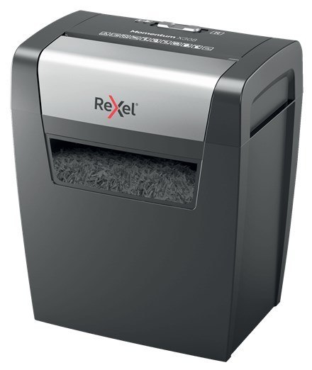 REXEL Rexel Niszczarka Momentum X308, 8 kartek, P-3, 15 l kosz, czarna REXEL Rexel Niszczarka Momentum X308, 8 kartek, P-3, 15 l kosz, czarna