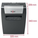 REXEL Rexel Niszczarka Momentum X308, 8 kartek, P-3, 15 l kosz, czarna