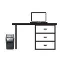 REXEL Rexel Niszczarka Momentum X410-SL Slimline, 10 kartek, 23 l kosz