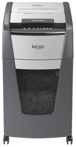 REXEL Rexel Niszczarka Optimum AutoFeed+ 225X, (P-4), 225 kartek, 60 l kosz