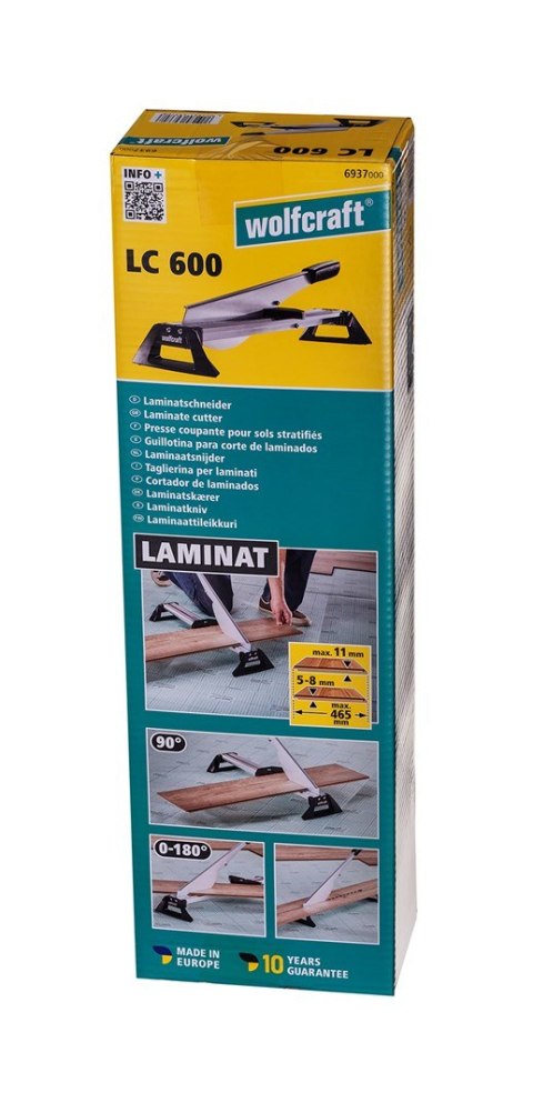 Wolfcraft Gilotyna do paneli Wolfcraft LC 600 laminowane Wolfcraft Gilotyna do paneli Wolfcraft LC 600 laminowane