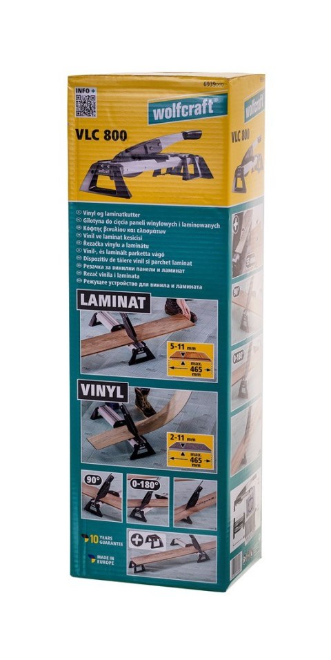 Wolfcraft Gilotyna do paneli Wolfcraft VLC 800 (winylowe i laminowane) Wolfcraft Gilotyna do paneli Wolfcraft VLC 800 (winylowe i laminowane)