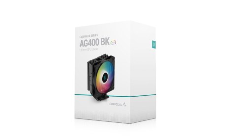 DEEPCOOL Chłodzenie DeepCool AG400 BK ARGB DEEPCOOL Chłodzenie DeepCool AG400 BK ARGB