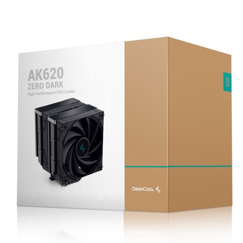 DEEPCOOL Chłodzenie DeepCool AK620 Zero Dark DEEPCOOL Chłodzenie DeepCool AK620 Zero Dark